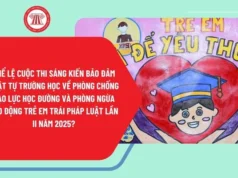 Cuộc thi “Sáng kiến bảo đảm trật tự trường học về phòng chống bạo lực học đường và phòng ngừa lao động trẻ em trái pháp luật” lần thứ II – năm 2025