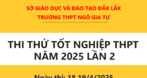 DSHS khối 12 tham gia thi thử tốt nghiệp THPT năm 2025 lần 2