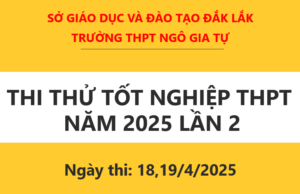 DSHS khối 12 tham gia thi thử tốt nghiệp THPT năm 2025 lần 2