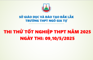 Quyết định thành lập điểm thi, các ban tổ chức thi thử tốt nghiệp THPT năm 2025