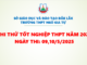 Quyết định thành lập điểm thi, các ban tổ chức thi thử tốt nghiệp THPT năm 2025
