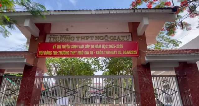 Thông báo tập trung và làm thủ tục nhập học đối với học sinh lớp 10 năm học 2025-2026