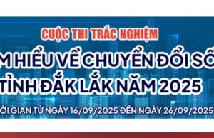 Kế hoạch tham gia Cuộc thi trắc nghiệm tìm hiểu về Chuyển đổi số tỉnh Đắk Lắk năm 2025