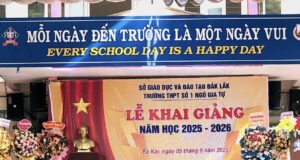 Khai giảng năm học 2025-2026: Khởi đầu mới, mục tiêu mới