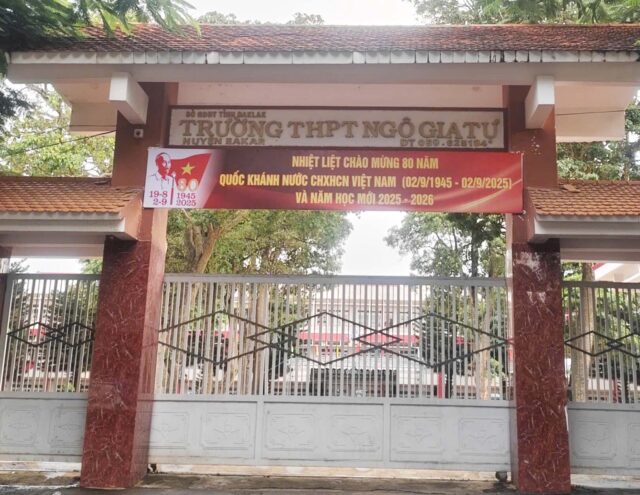 Thời khóa biểu lần 1 thực hiện từ ngày 05/9/2025 năm học 2025-2026