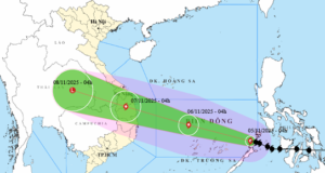 Thông báo học sinh nghỉ học để phòng tránh bão số 13 (Kalmaegi)
