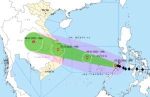 Thông báo học sinh nghỉ học để phòng tránh bão số 13 (Kalmaegi)