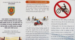 Thông báo về phổ biến các tài liệu quy định pháp luật