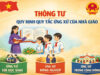 Thông tư 03 Quy định quy tắc ứng xử của nhà giáo