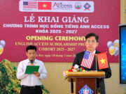Lễ khai giảng chương trình học bổng Tiếng Anh ACCESS giai đoạn 2025–2027 tại trường THPT số 1 Ngô Gia Tự