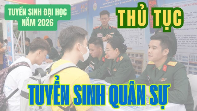 Kế hoạch khám sức khỏe tuyển sinh quân sự năm 2026