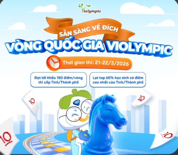 Kế hoạch tổ chức kỳ thi Violympic cấp Quốc gia năm học 2025-2026