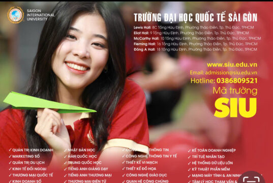 Tuyển sinh Đại học 2026 – Trường Đại học Quốc tế Sài Gòn (SIU)
