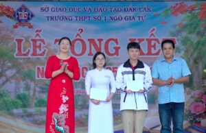 Trường THPT số 1 Ngô Gia Tự tổng kết năm học 2025-2026 với nhiều thành tích nổi bật