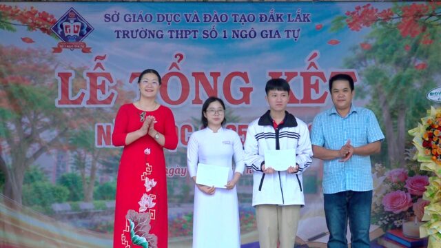 Trường THPT số 1 Ngô Gia Tự tổng kết năm học 2025-2026 với nhiều thành tích nổi bật