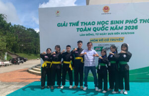 Học sinh trường THPT số 1 Ngô Gia Tự giành huy chương đồng tại Giải thể thao học sinh phổ thông toàn quốc năm 2026