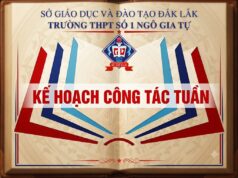 Kế hoạch công tác Tuần 1 năm học 2026-2027