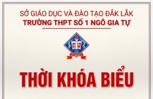 Thời khóa biểu lần 1 thực hiện từ ngày 07/09/2026 năm học 2026-2027