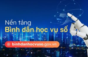 Thông báo đăng ký và tham gia học tập trên nền tảng “Bình dân học vụ số” tỉnh Đắk Lắk