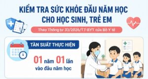 Kế hoạch tổ chức kiểm tra sức khỏe học sinh đầu năm học 2026-2027